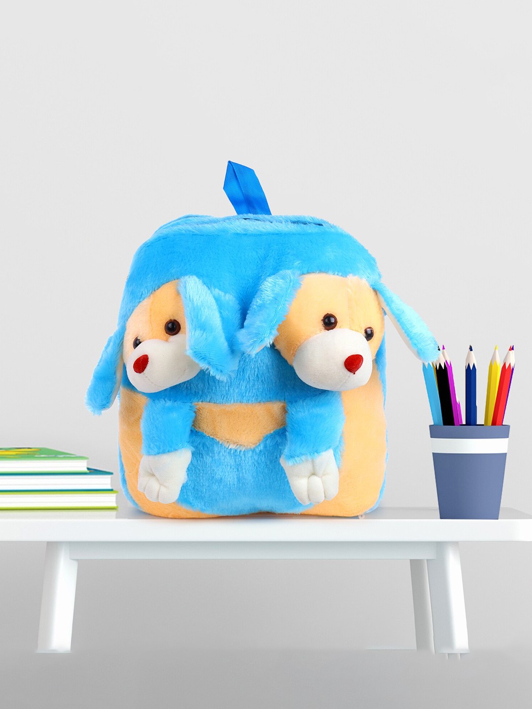 

Bag Pepper Kids Cute Dog Teddy Backpack, Blue