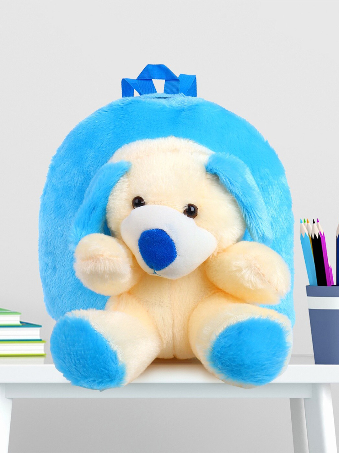 

Bag Pepper Kids Cute Teddy Design Backpack, Blue