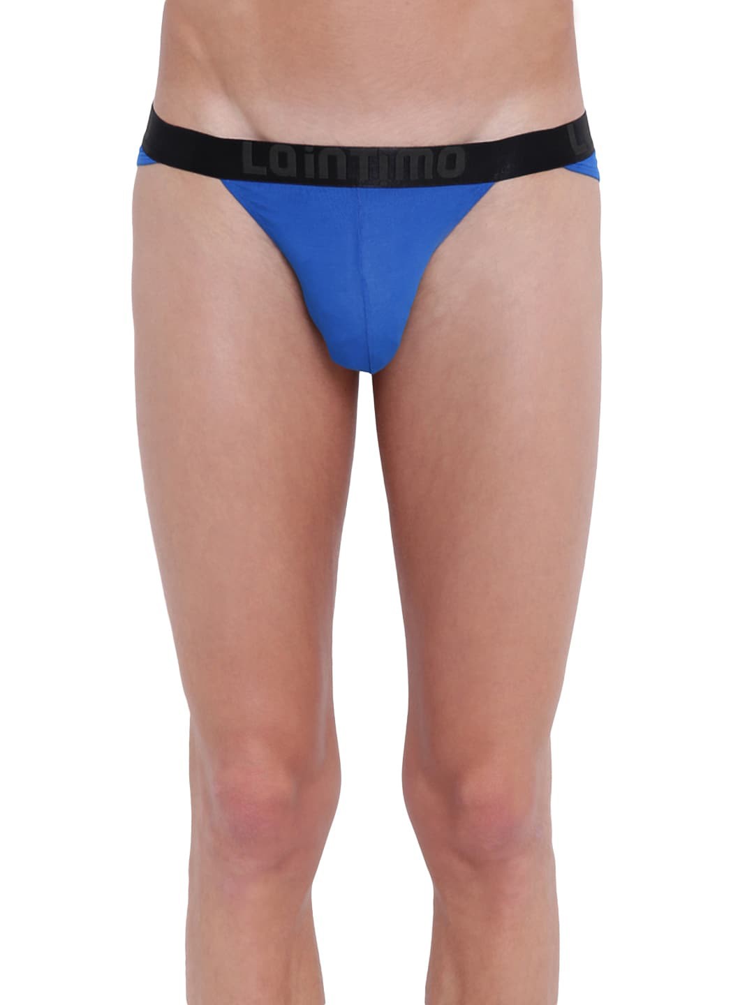 

La Intimo Semi Seamless Anti-Microbial Thong Brief LISL031, Blue