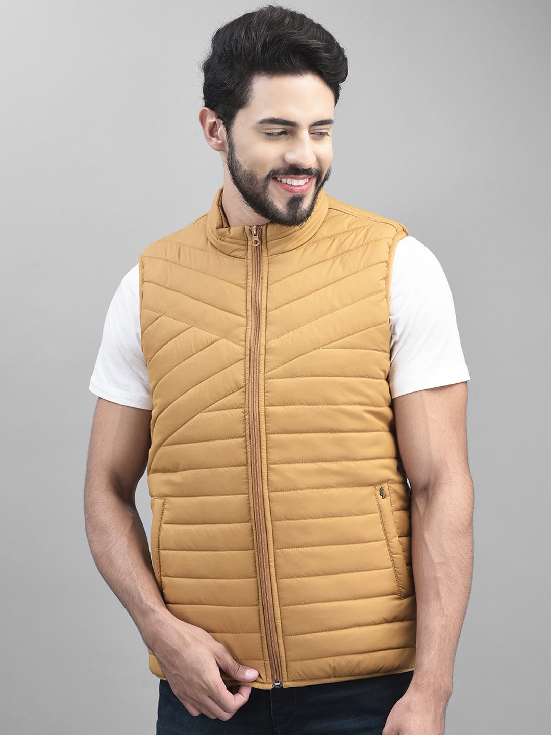 

Canary London Lightweight Puffer Jacket, Beige