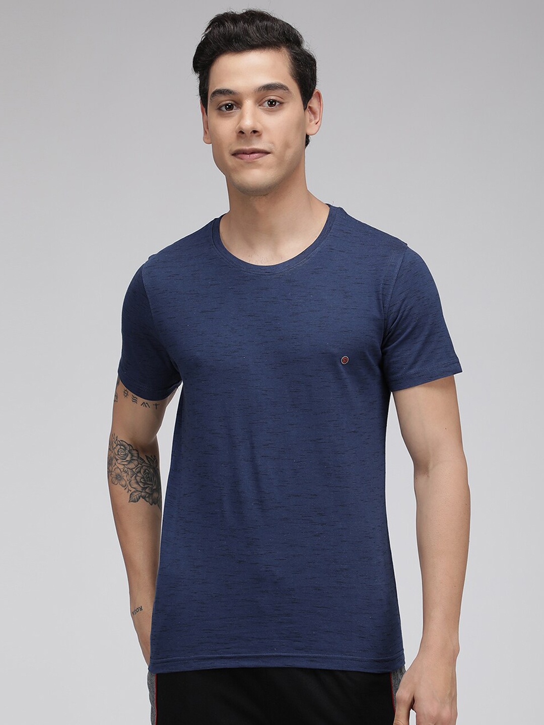 

SPORTO Round Neck Short Sleeves T-shirt, Navy blue