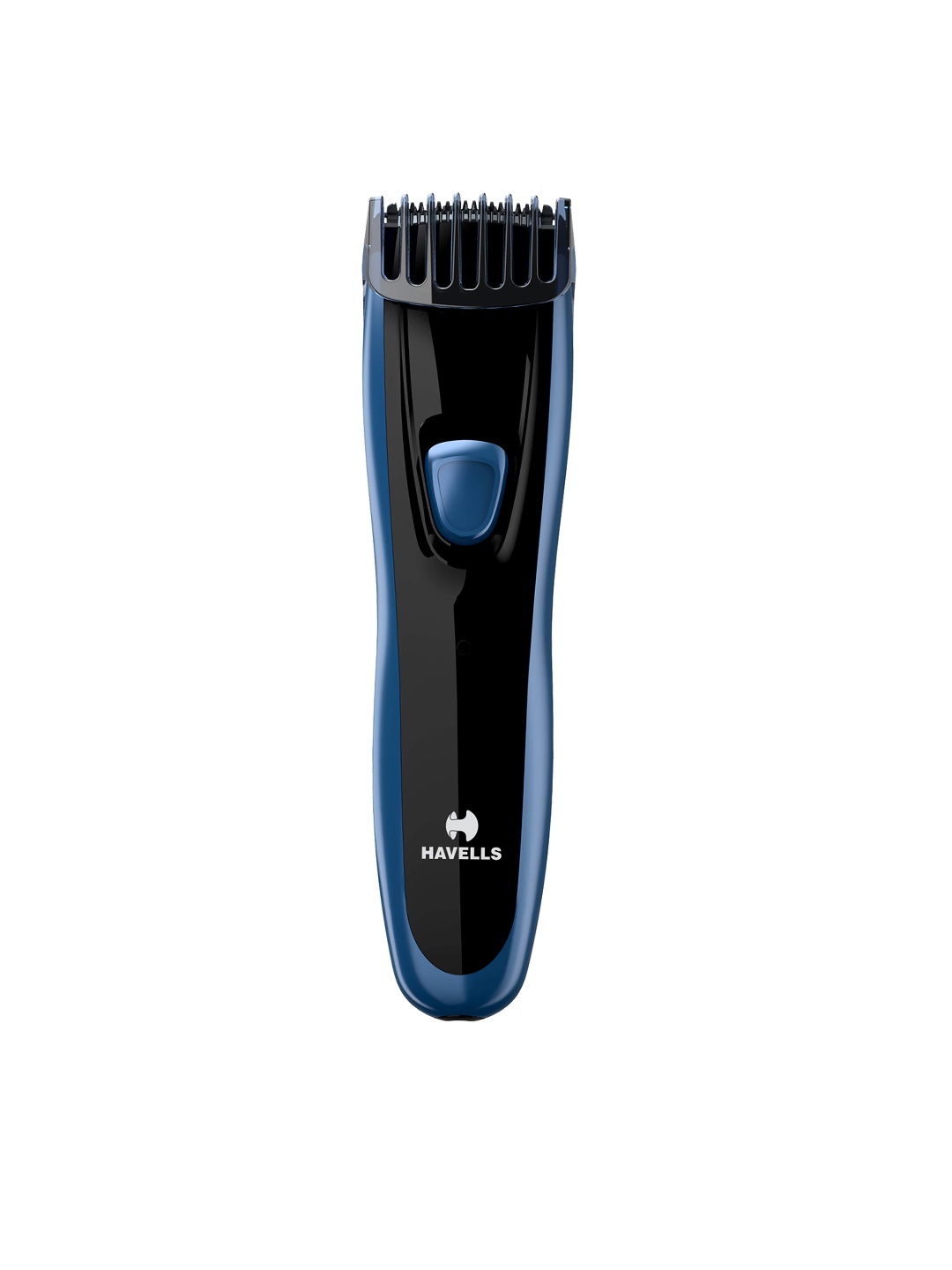 

Havells Men Black & Blue Silent Rechargeable Beard Trimmer BT6151C