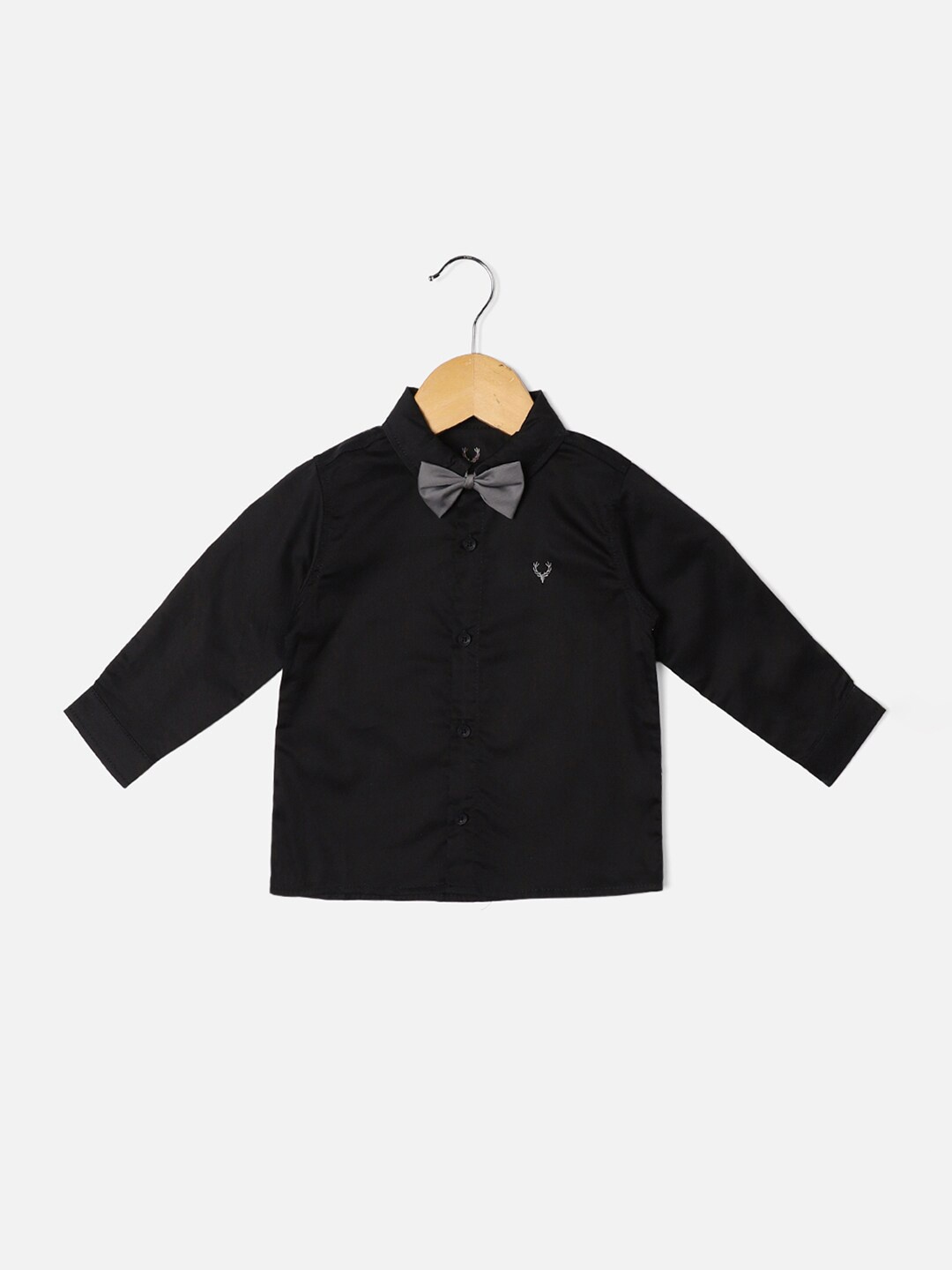 

Allen Solly Junior Infant Boys Pure Cotton Casual Shirt, Black