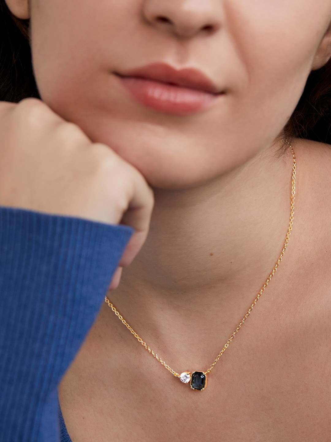 

AIKA BY MINUTIAE Gold-Plated Brass Necklace