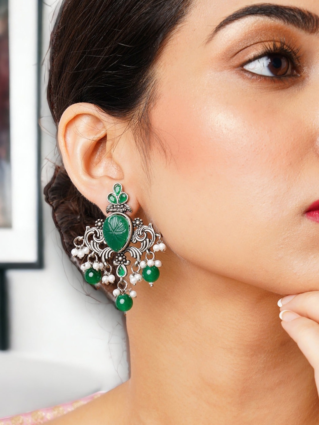 

Anouk Silver-Plated Classic Drop Earrings