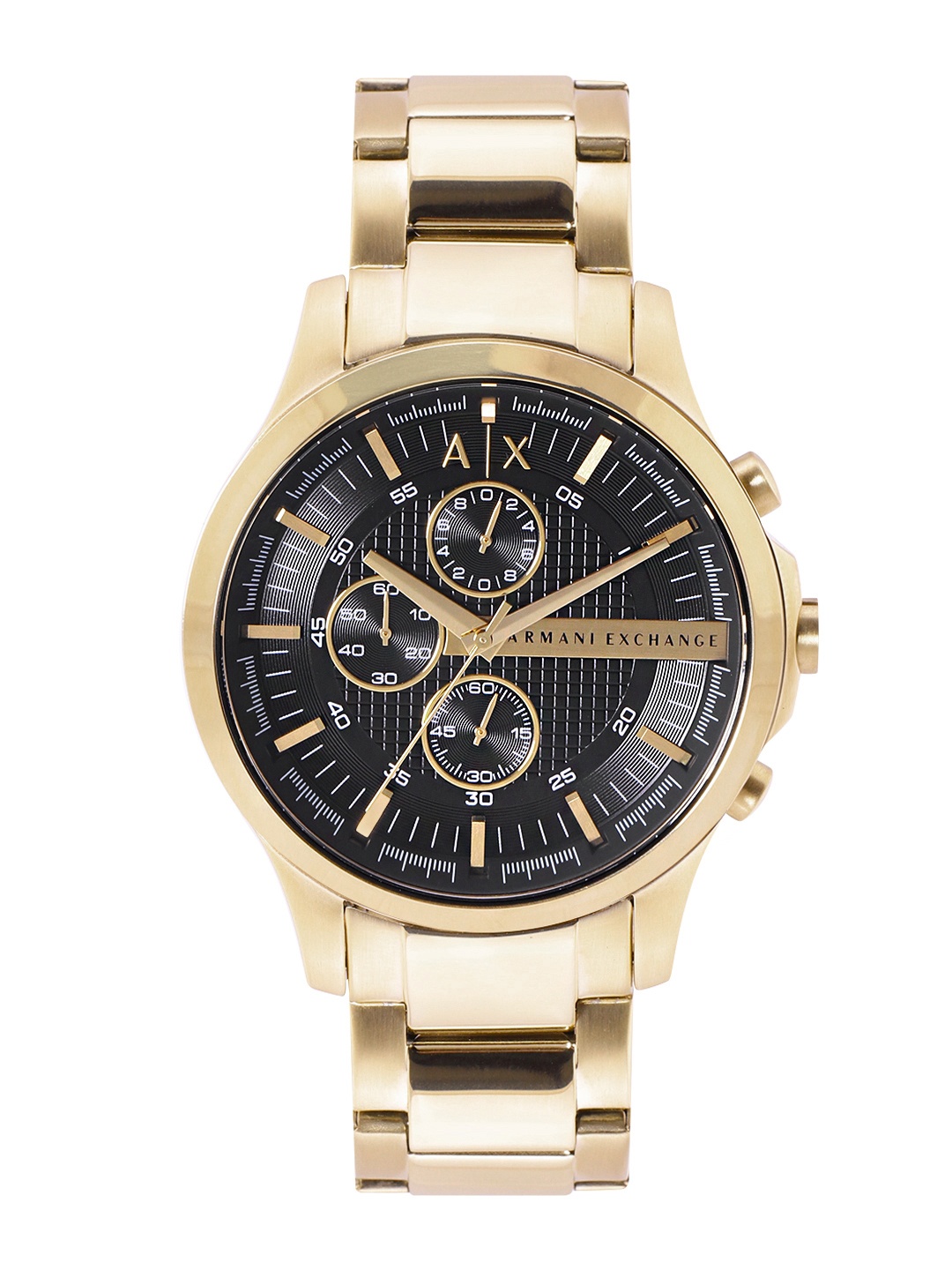 

Armani Exchange Men Bracelet Style Analogue Chronograph Watch AX2137, Black