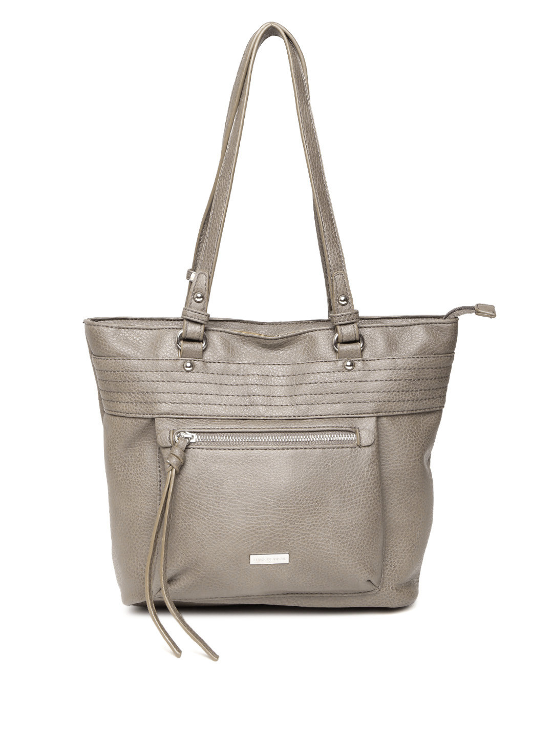 

Lisa Haydon for Lino Perros Taupe Solid Shoulder Bag