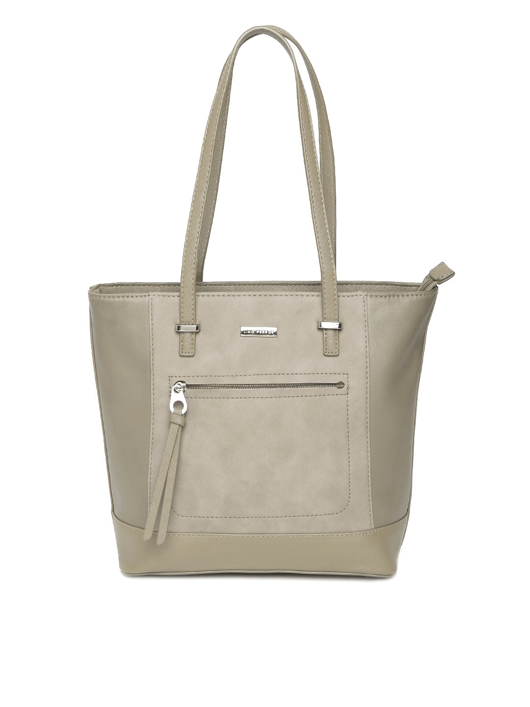

Lisa Haydon for Lino Perros Grey Solid Shoulder Bag