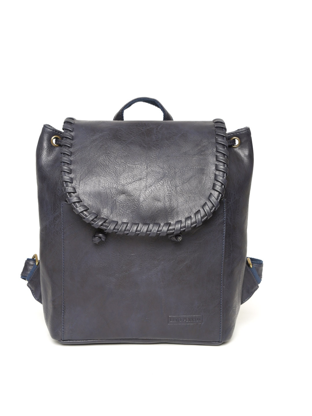 

Lisa Hayden for Lino Perros Women Navy Blue Solid Backpack