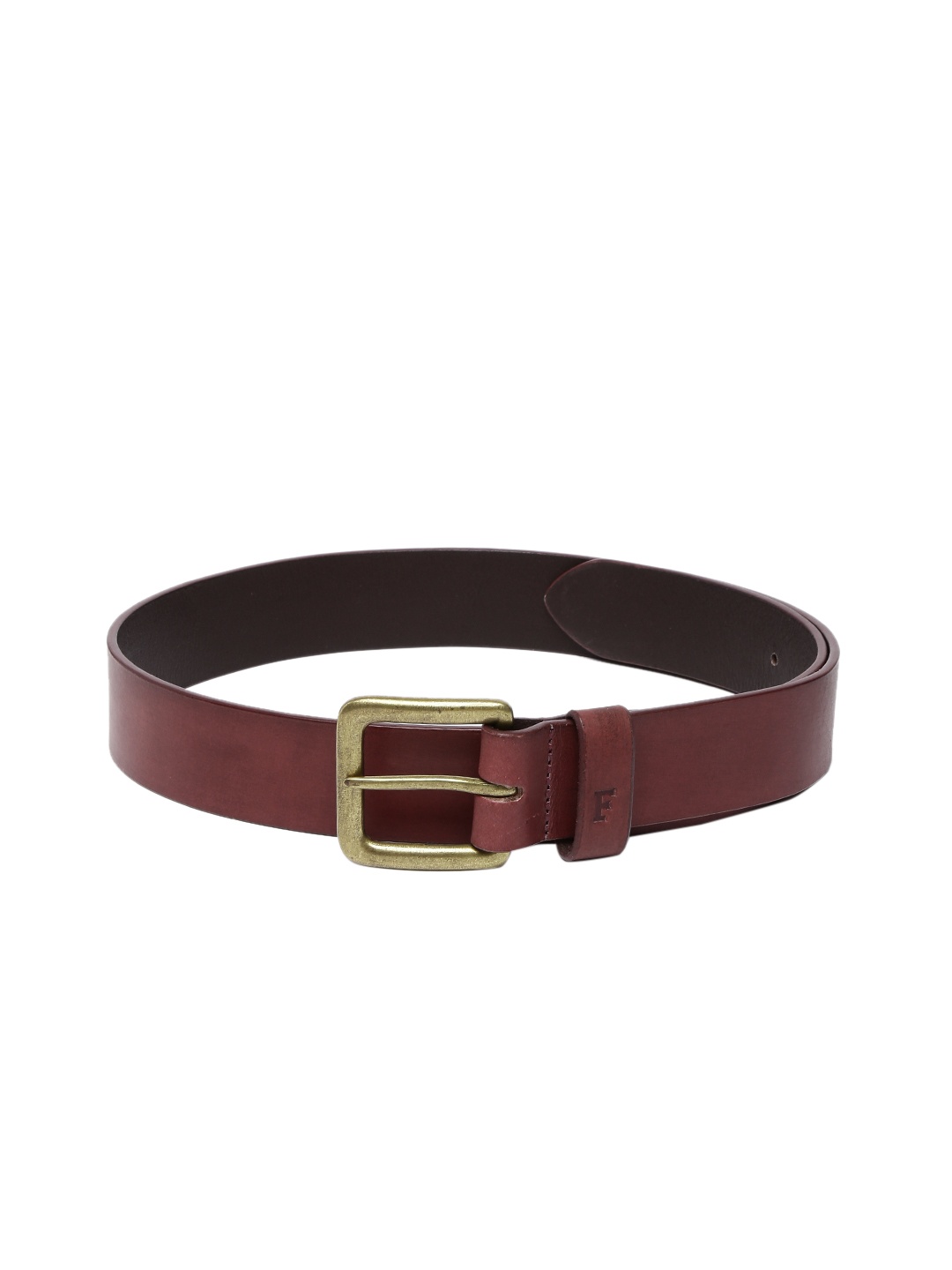 

French Connection Men Red Solid Belt