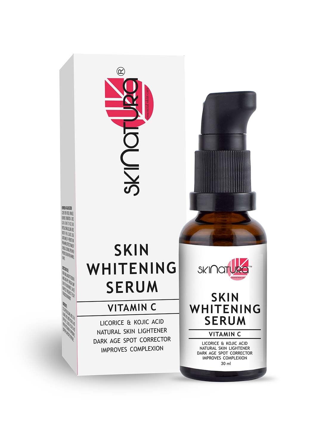 

Skinatura Vitamin C Skin Whitening Face Serum with Licorice & Kojic Acid - 30 ml, White