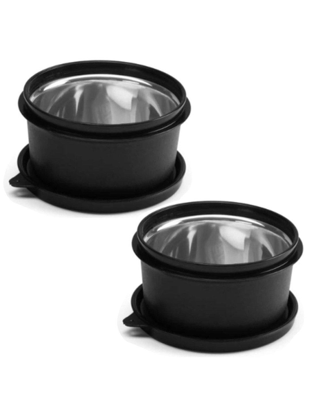 

SOPL-OLIVEWARE Black 2 Pieces Leak Proof Food Containers 450ml Each