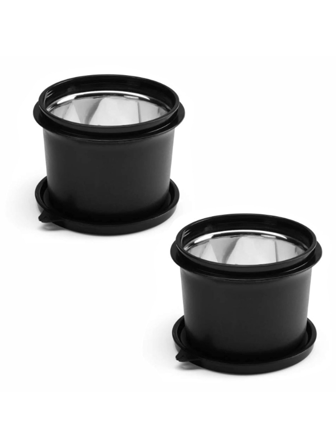 

SOPL-OLIVEWARE Black 2 Pieces Leak Proof Food Containers 600ml Each