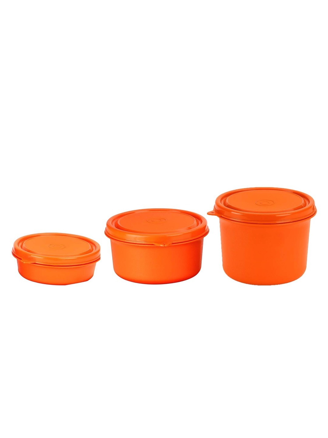

SOPL-OLIVEWARE Orange-Coloured 3 Pieces Leak Proof Food Containers