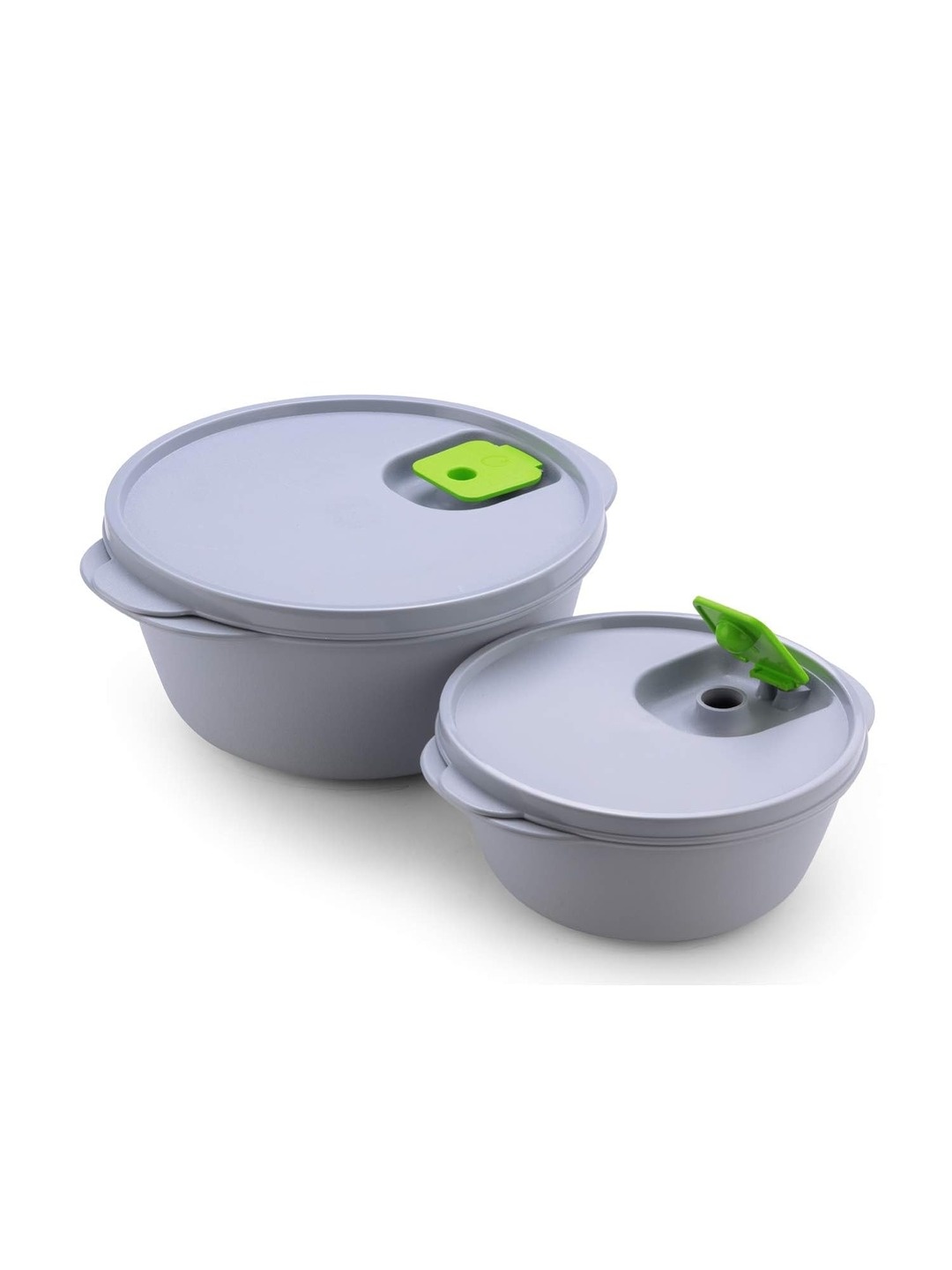 

SOPL-OLIVEWARE 2-Pcs Grey BPA Free Food Containers