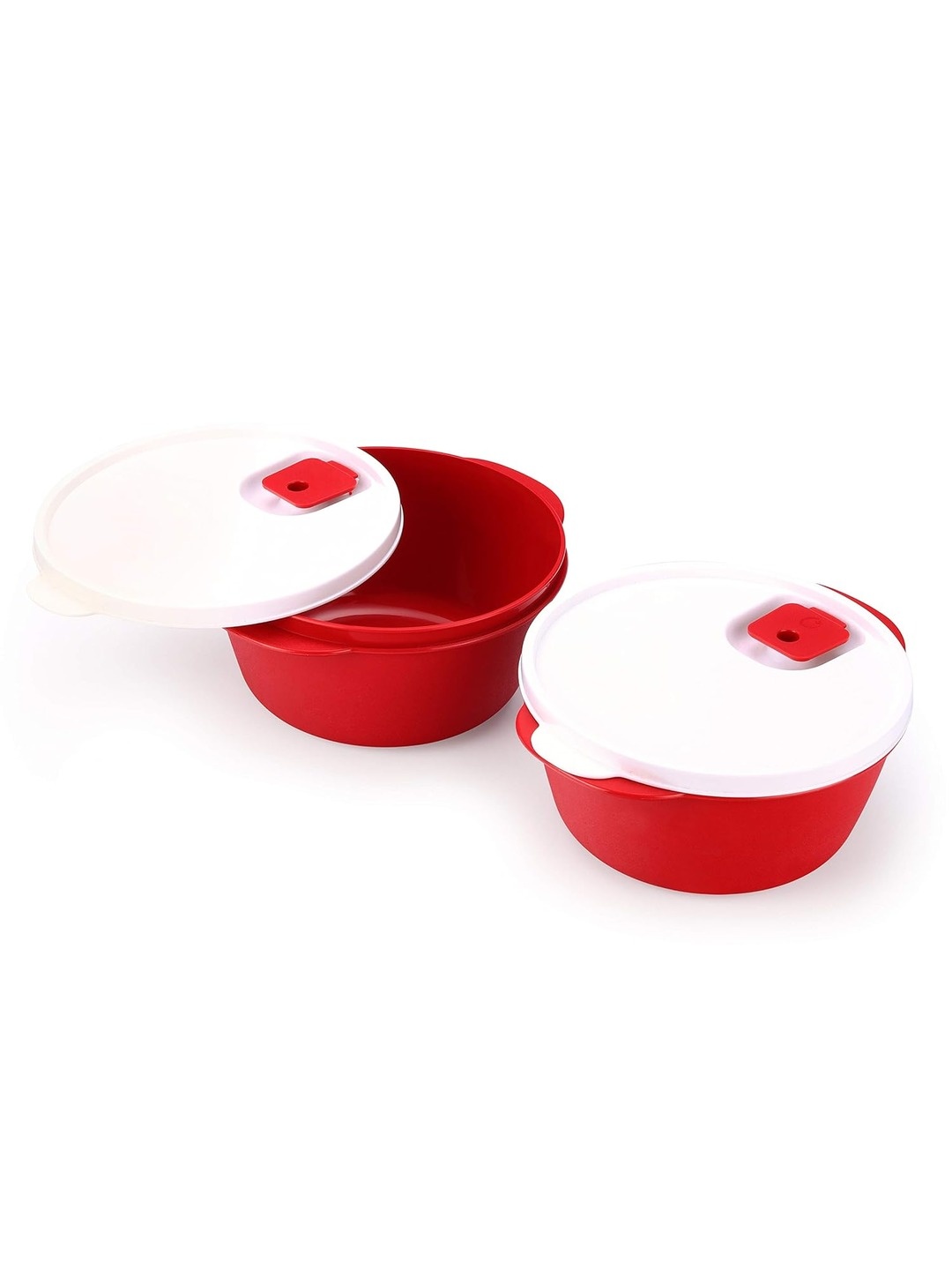 

SOPL-OLIVEWARE Maroon 2 Pieces BPA Free Food Containers-2.9 Ltrs