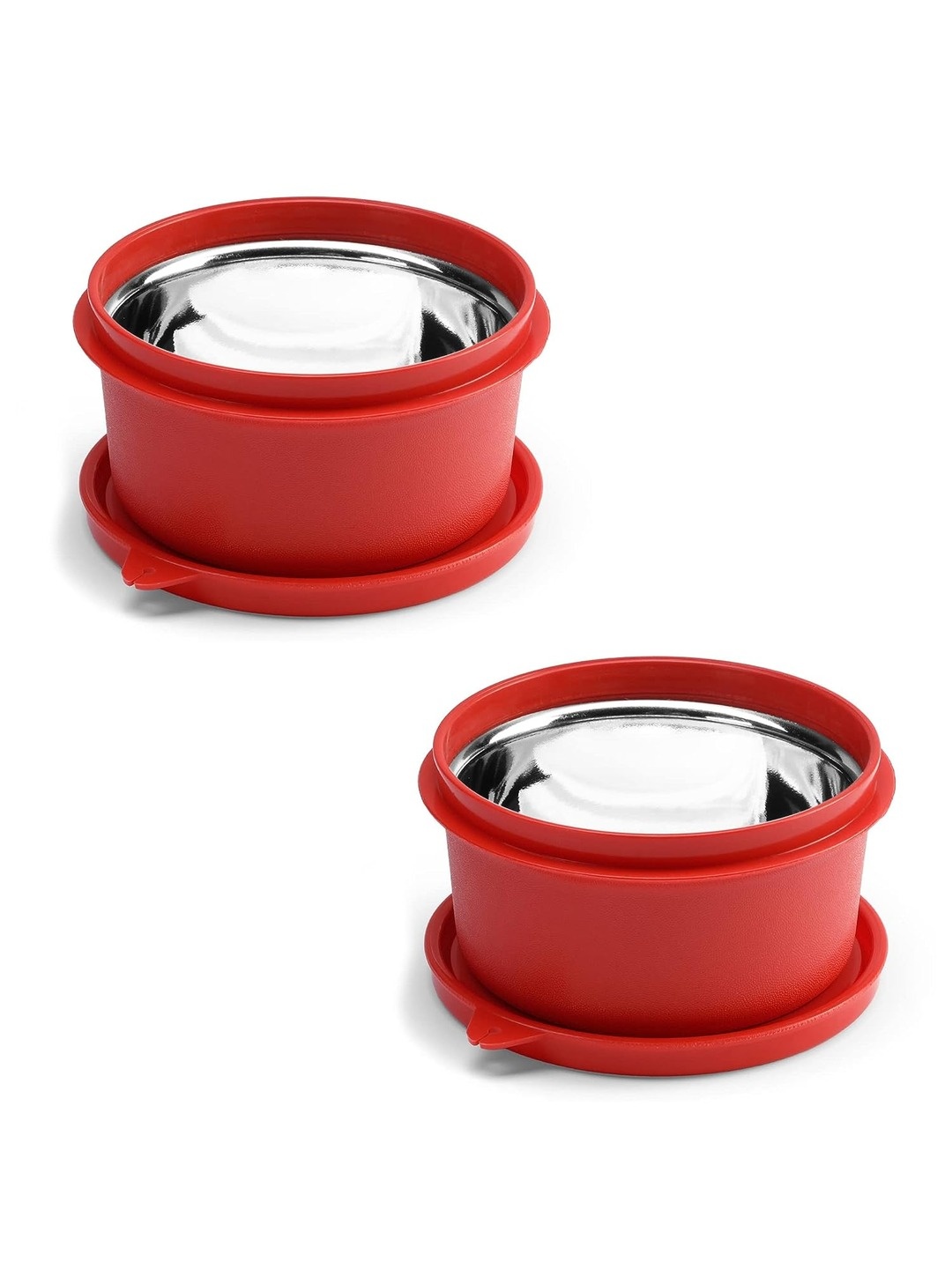 

SOPL-OLIVEWARE Red 2 Pieces Leak Proof Food Containers - 450ml Each
