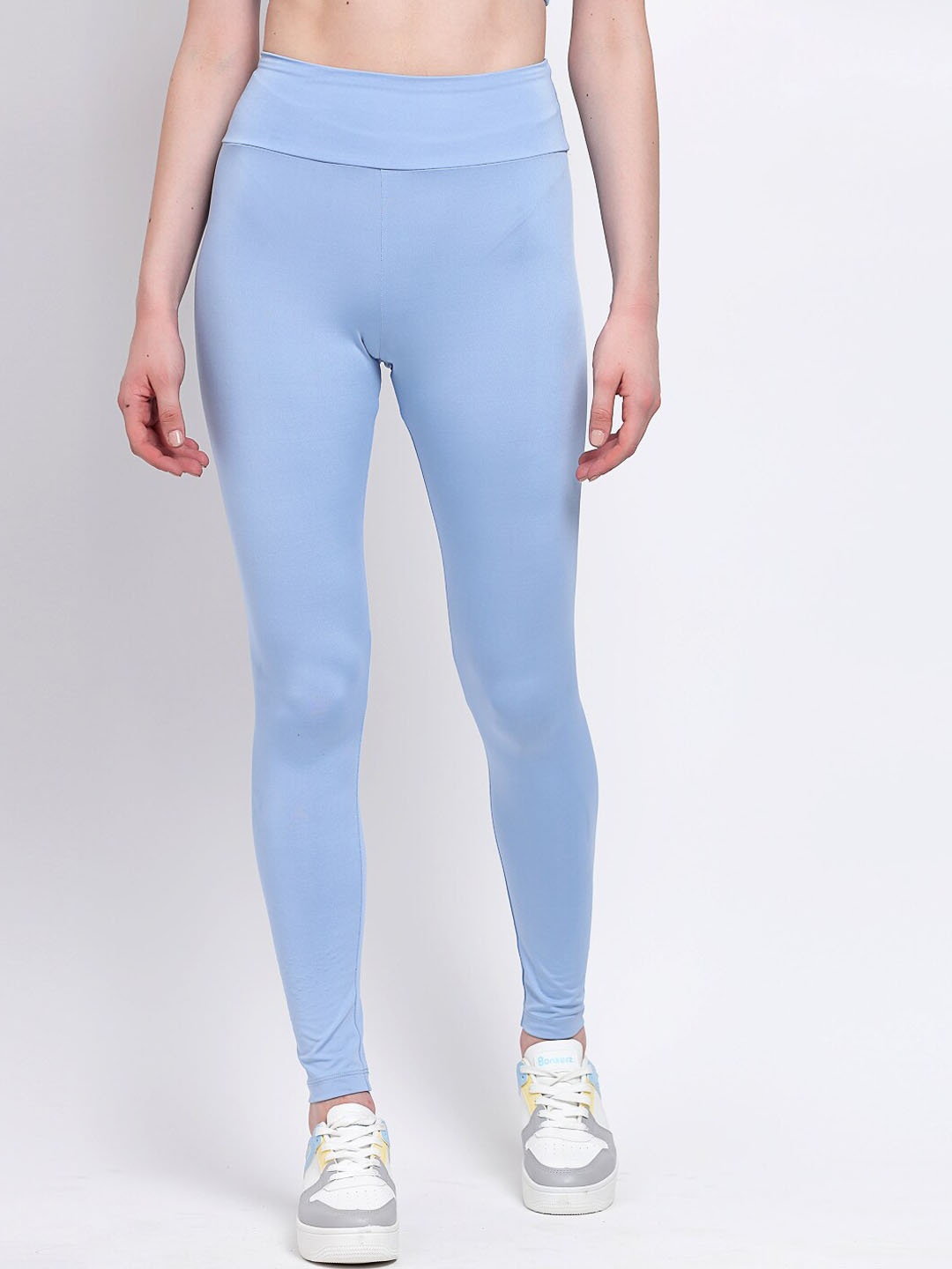 

YOONOY Women Sports High Waist Slim Fit Tights, Blue