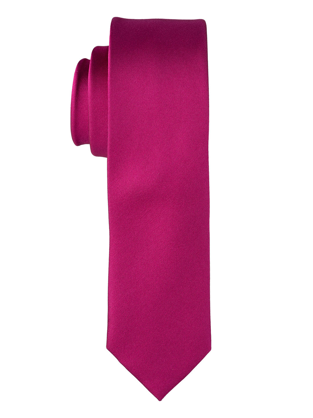 

The Tie Hub Men Silk Skinny Tie, Pink