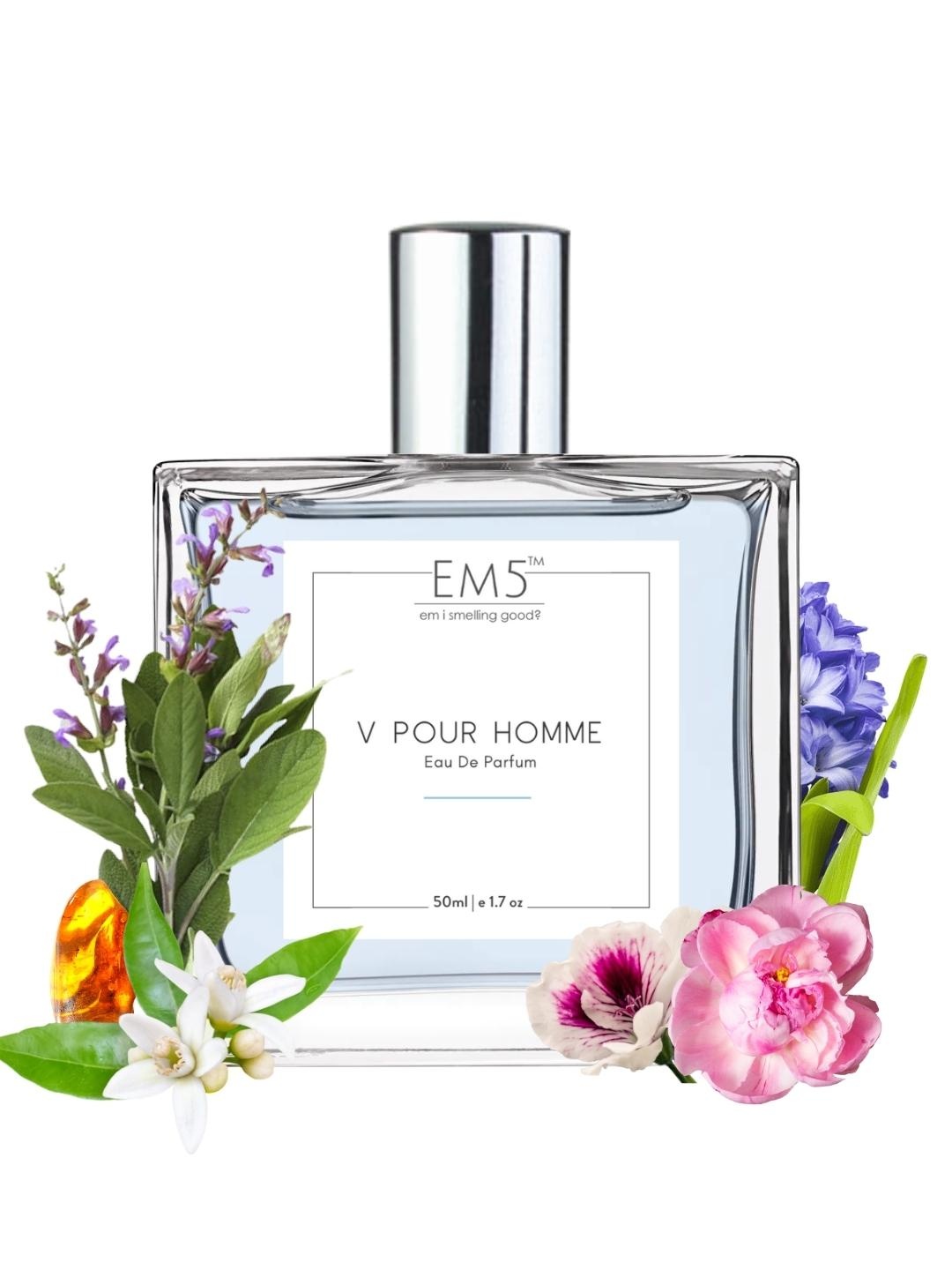 

EM5 Men V Pour Homme Eau De Parfum 50ml, Transparent