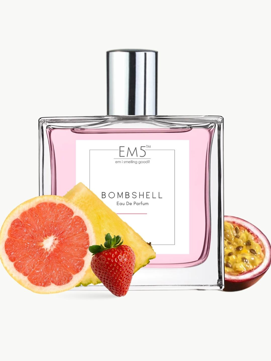 

EM5 Women Bombshell Eau De Parfum - 50ml, Transparent