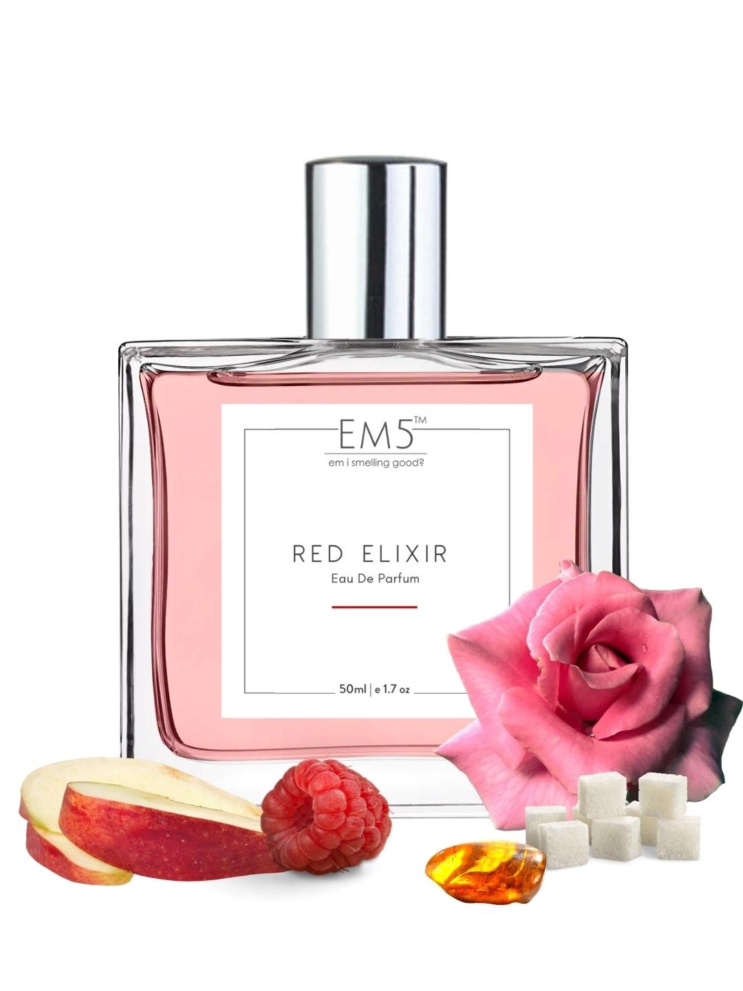 

EM5 Women Red Elixir Eau De Parfum 50ml, Transparent