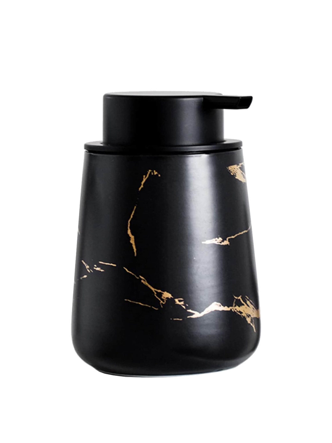 

FabSeasons Black Printed Ceramic Soap Dispenser