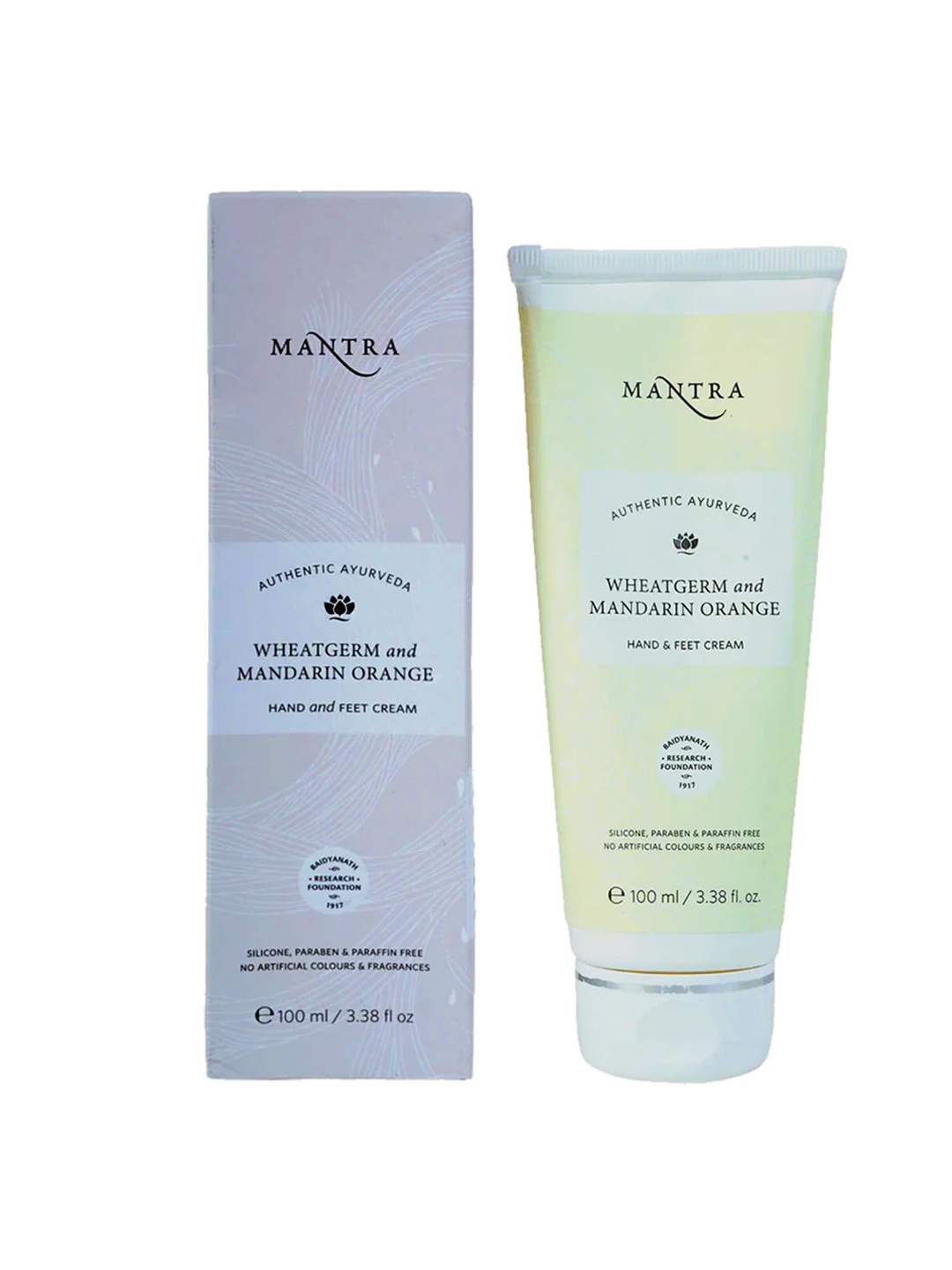 

Mantra Herbal Wheatgerm & Mandarin Orange Hand & Feet Cream 100ml, Red