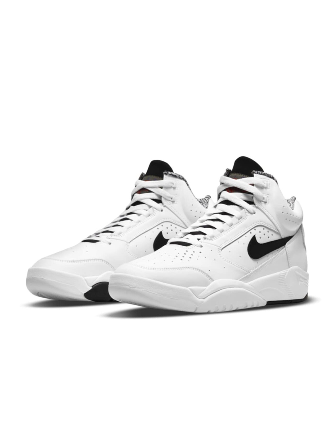 

Nike Men Air Flight Lite Mid Sneakers, White