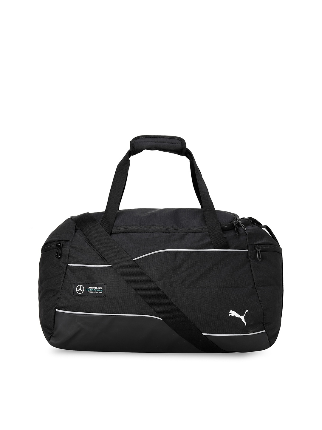 

PUMA Motorsport Mercedes AMG-PETRONAS F1 Duffle Bag, Black