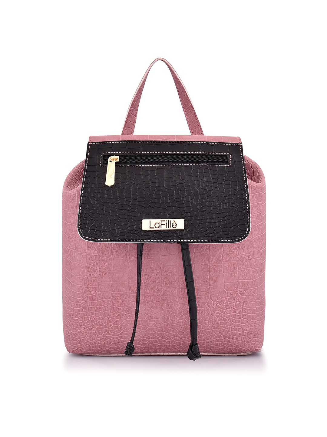 

LaFille Women Textured Backpack, Purple