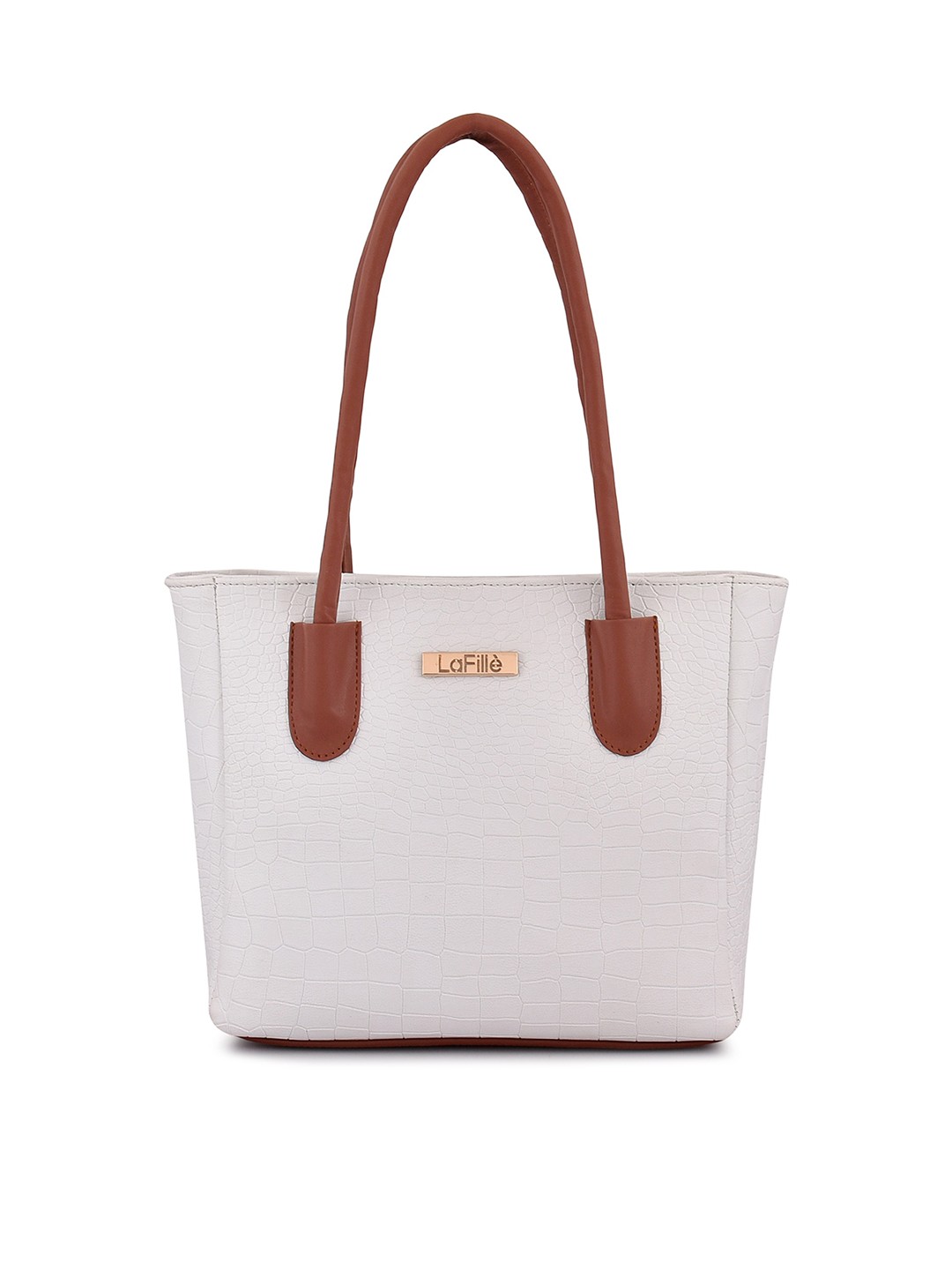 

LaFille PU Bowling Shoulder Bag, White