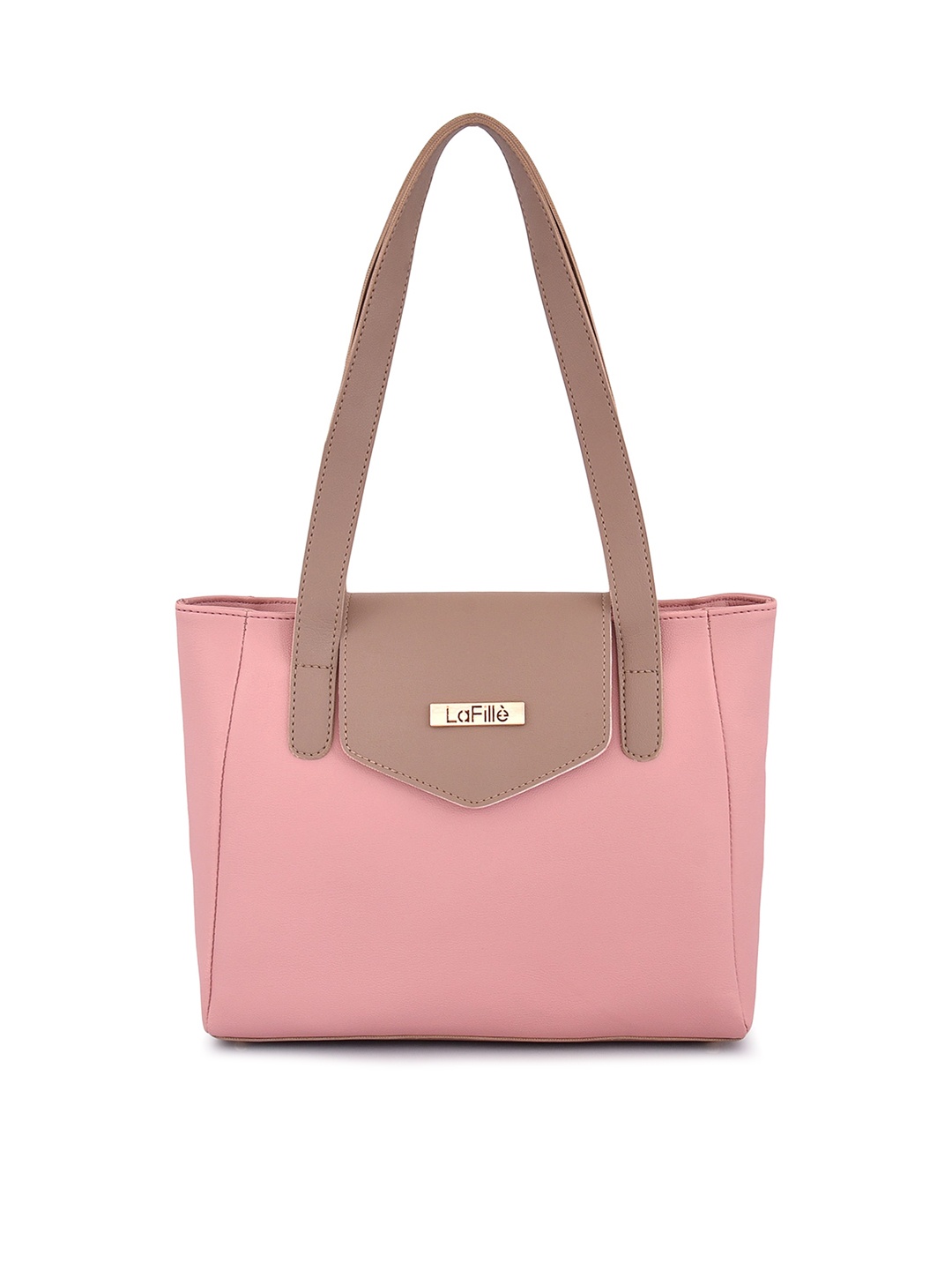 

LaFille PU Structured Shoulder Bag, Pink