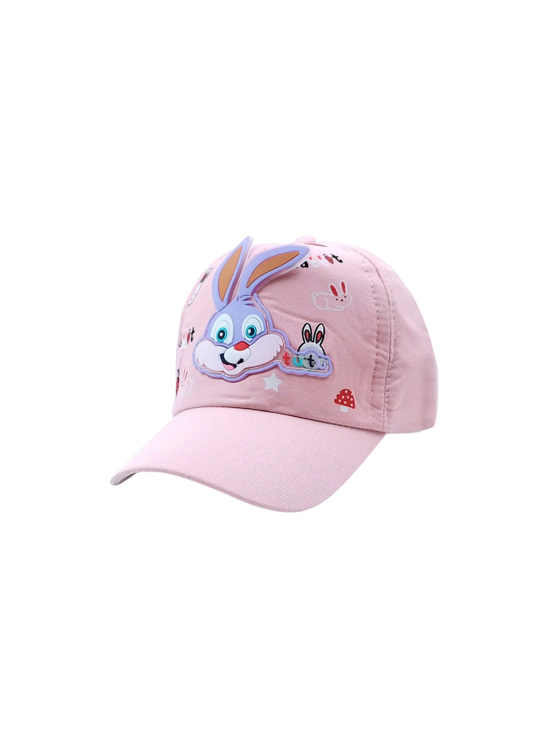 

Zacharias Kids Printed Baseball Cap, Pink