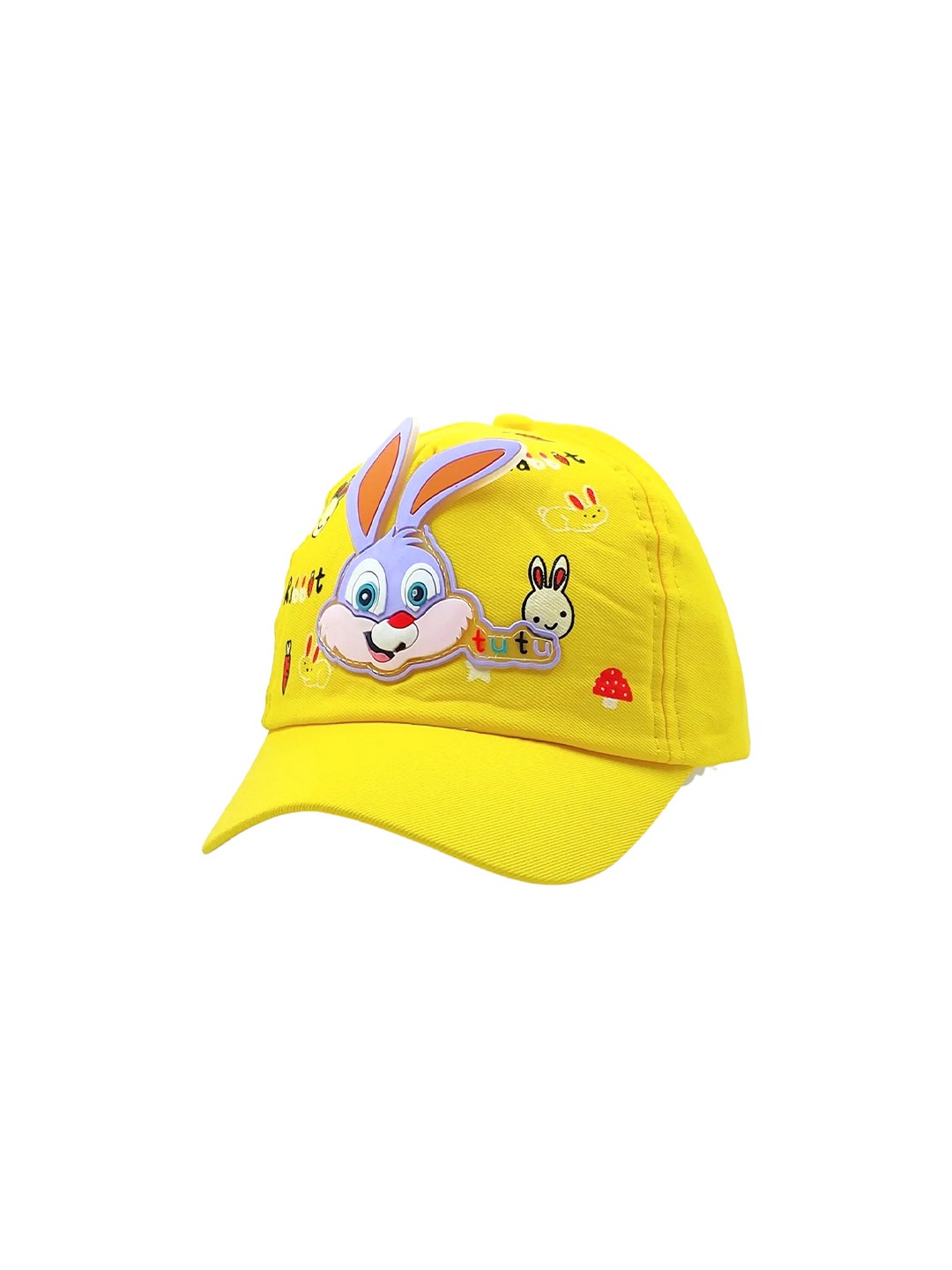 

Zacharias Kids Printed Baseball Cap, Yellow