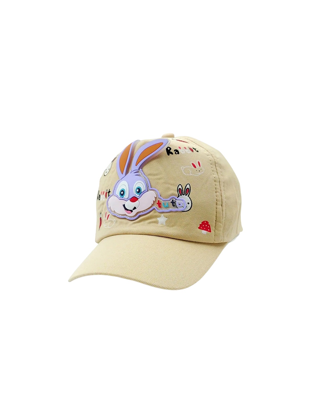 

Zacharias Kids Looney Tunes Printed Cotton Baseball Cap, Beige