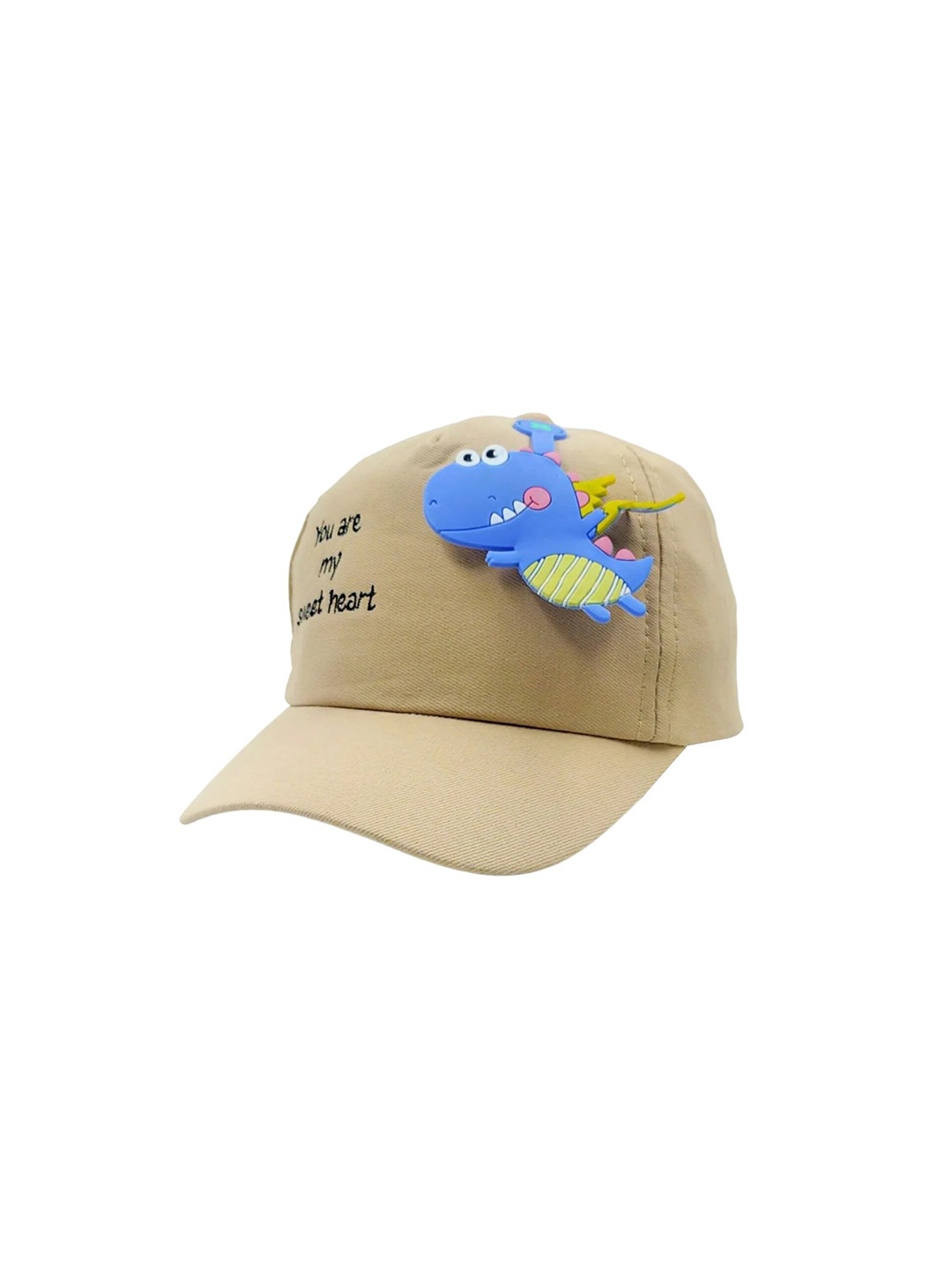 

Zacharias Kids Embroidered Baseball Cap, Beige