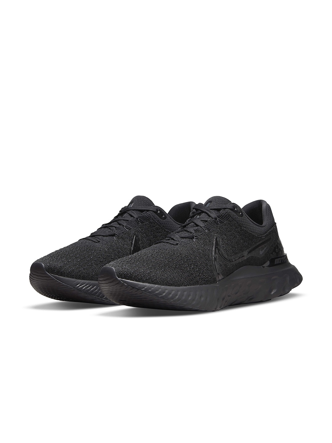 

Nike Men React Infinity Run Flyknit 3 Running Shoes, Black