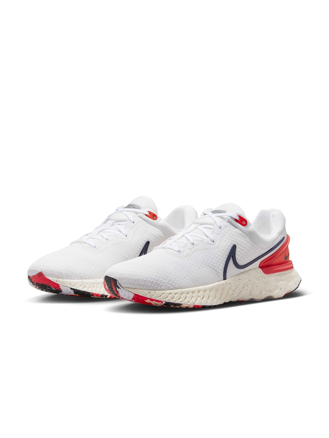 

Nike Men React Miler 3 Road Running Shoes, White