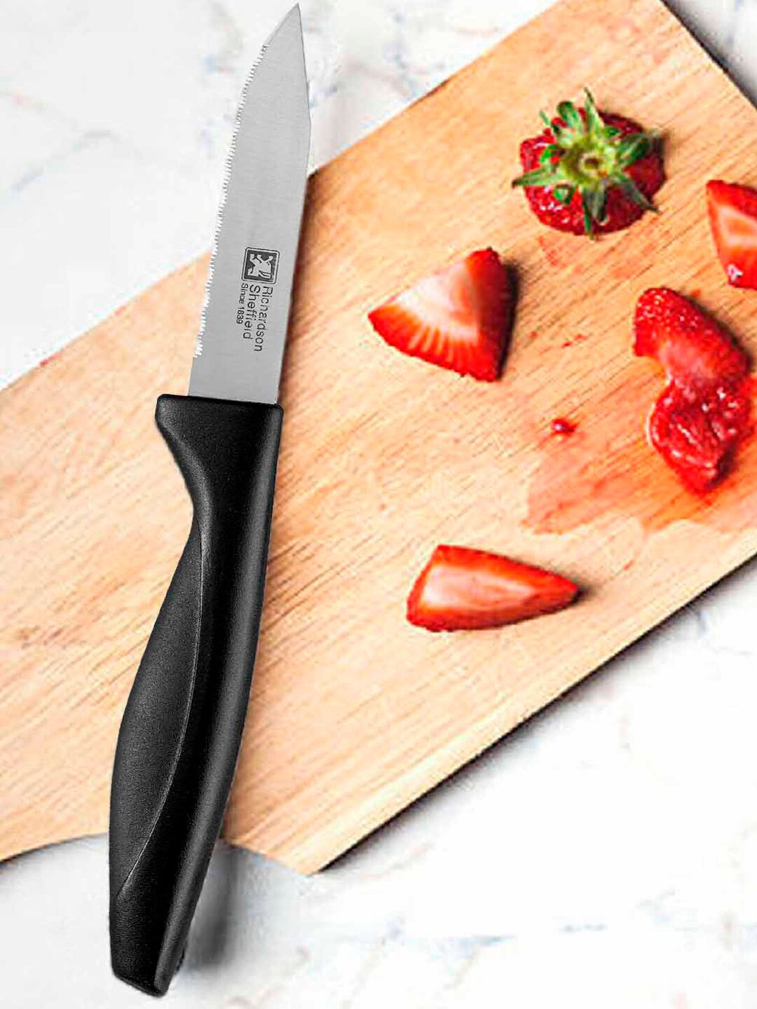 

Richardson Sheffield Black Laser Cuisine Stainless Steel Paring Knife
