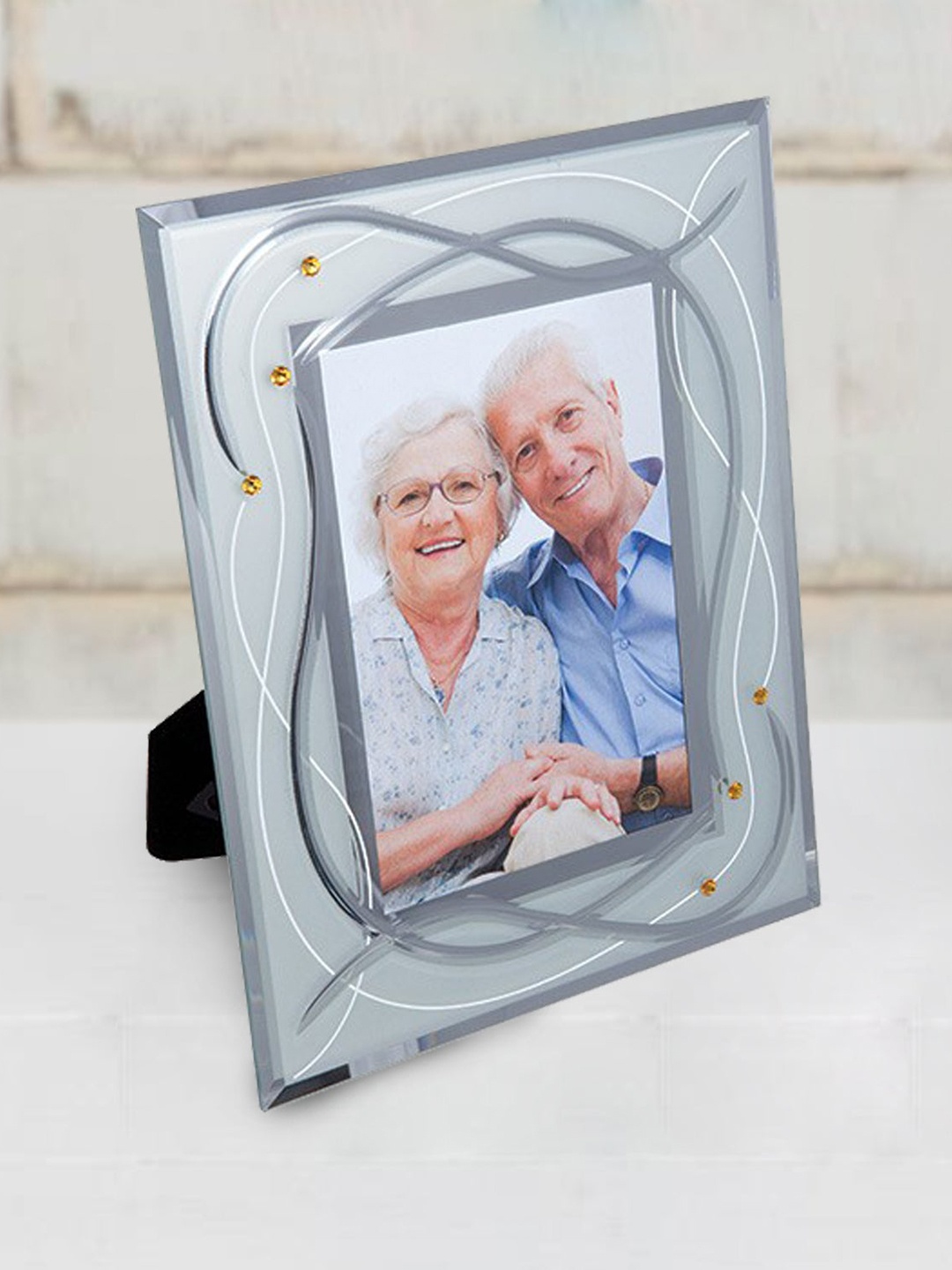 

DARTINGTON Transparent & Gold-Toned Photo Frame