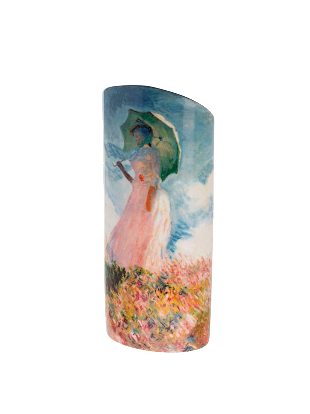 

John Beswick John Beswick Monet Blue & Pink Printed Vase