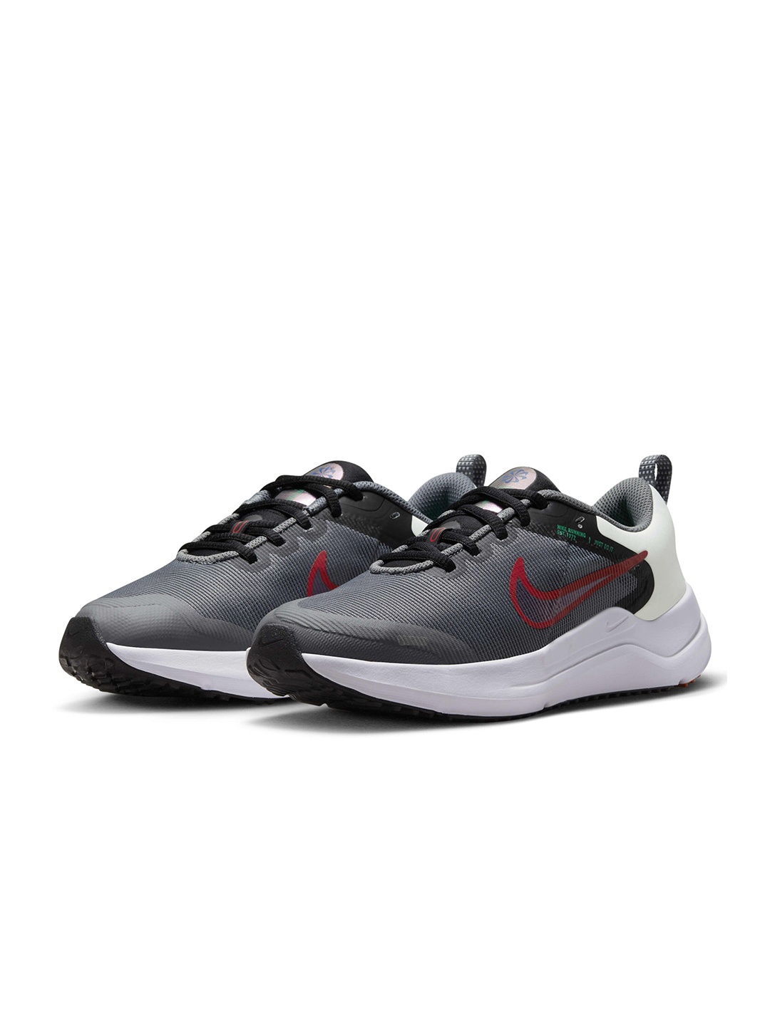 

Nike Kids Downshifter 12 Older Road Running Shoes, Grey