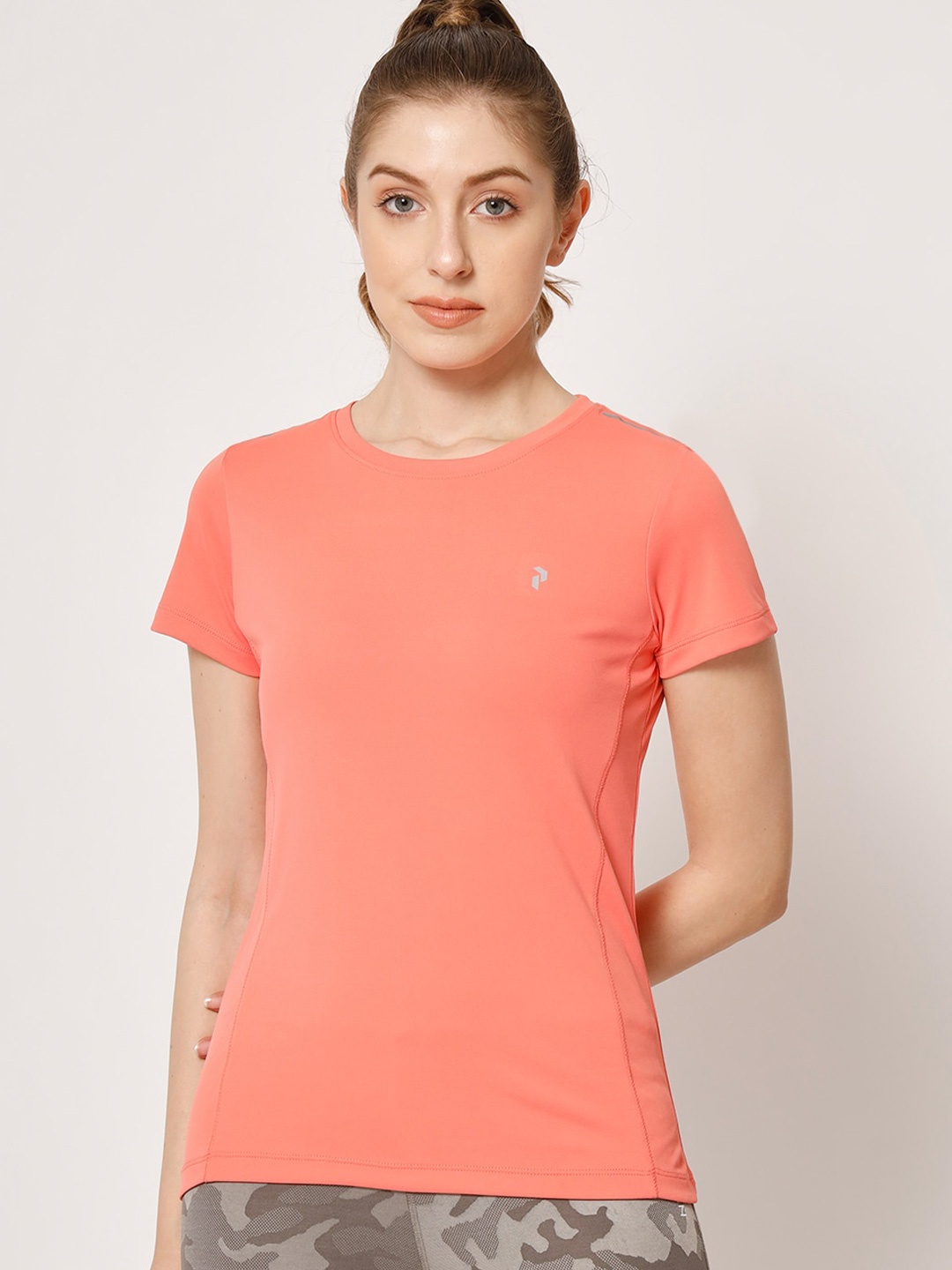 

PERFKT-U Training & Gym Sports T-shirt, Coral