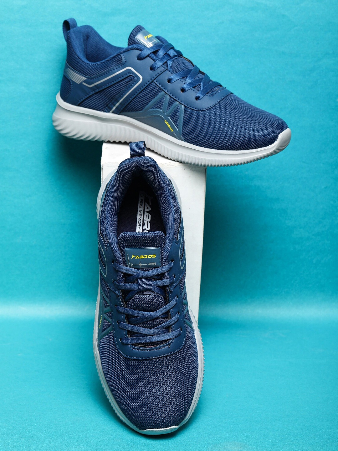 

ABROS Men SMITH-M Air Mesh Running Shoes, Teal