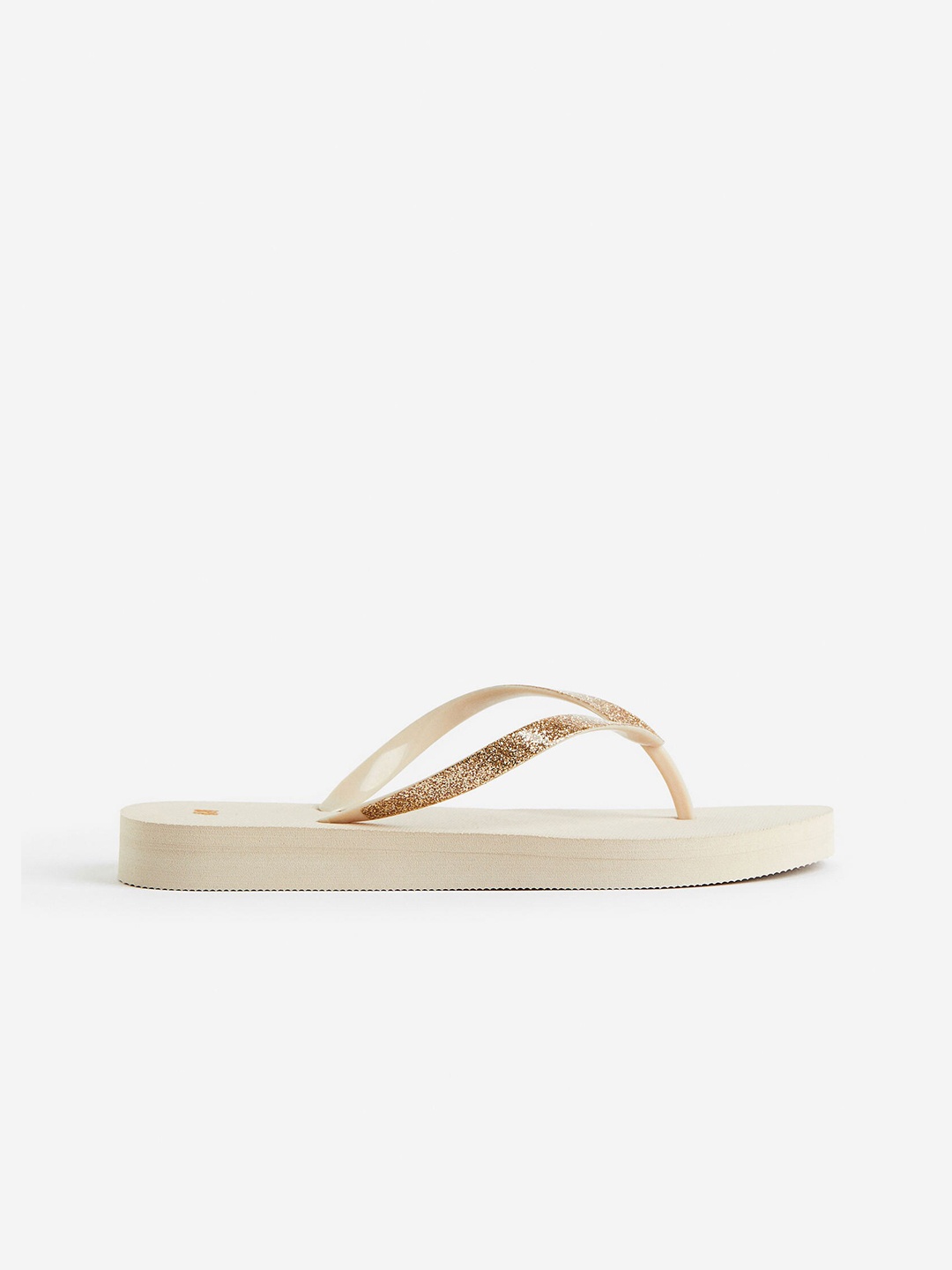 

H&M Women Flip Flops, Beige