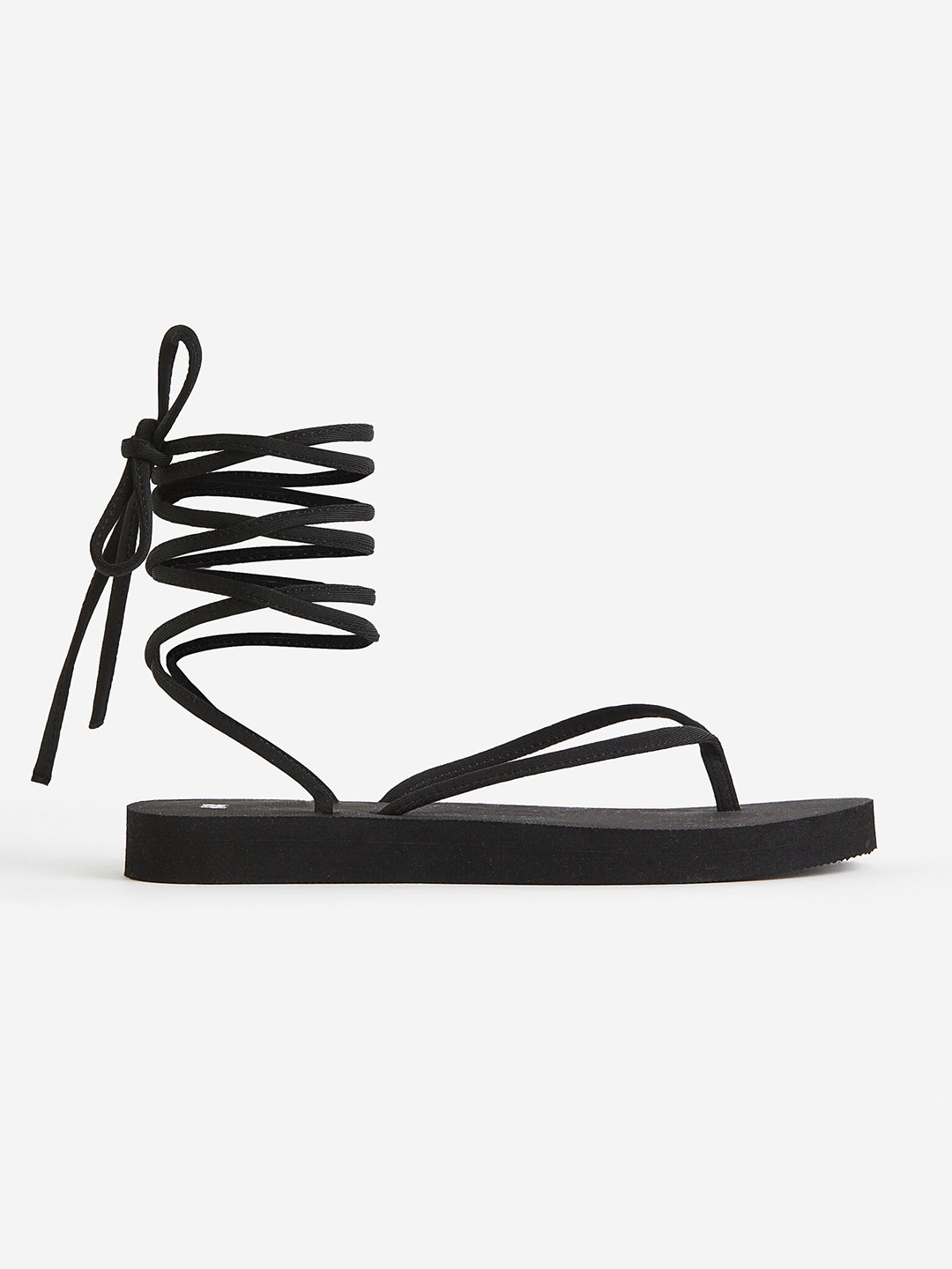 

H&M Women Gladiator Flip Flops, Black