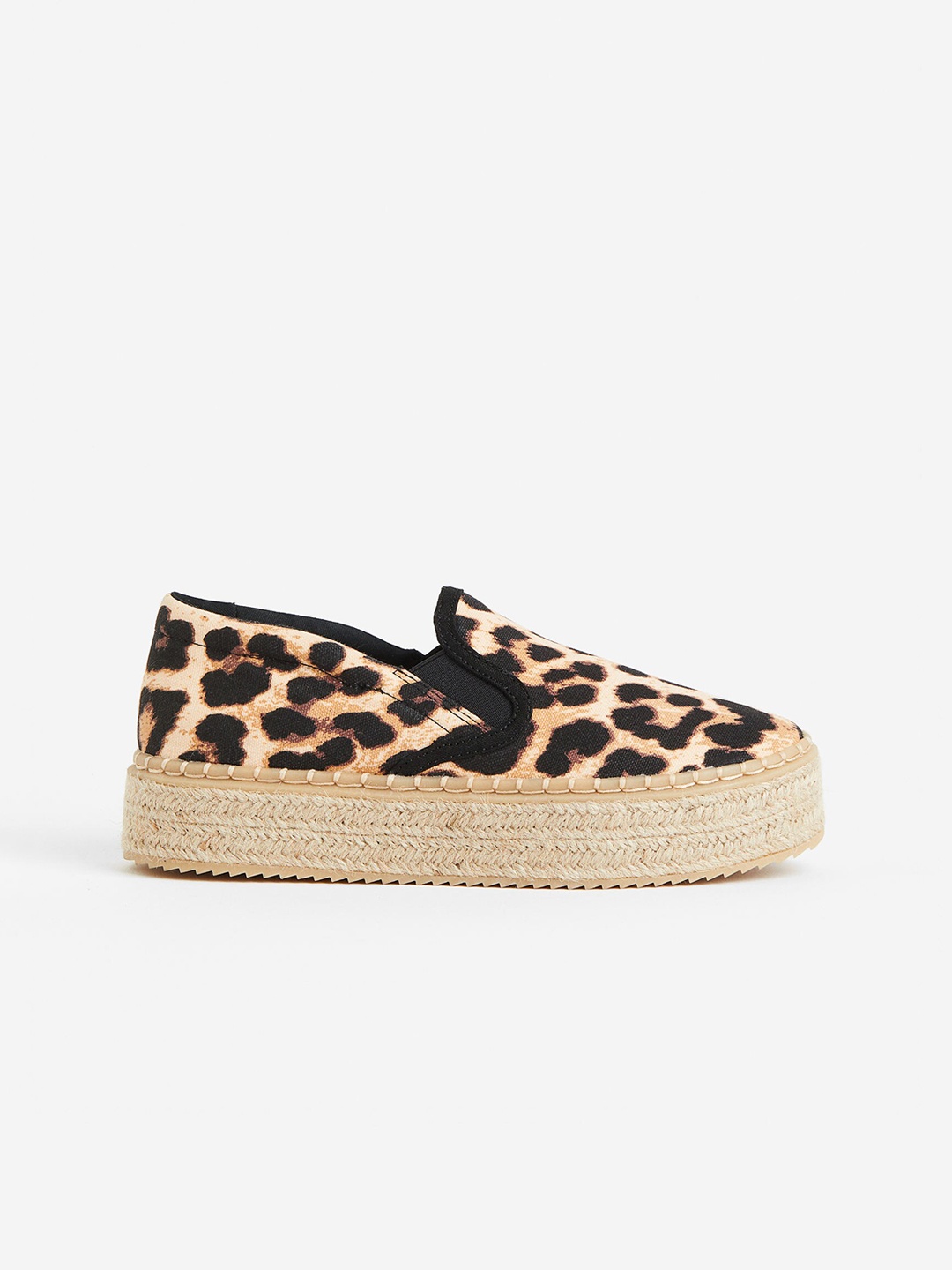 

H&M Women Platform Espadrilles, Beige