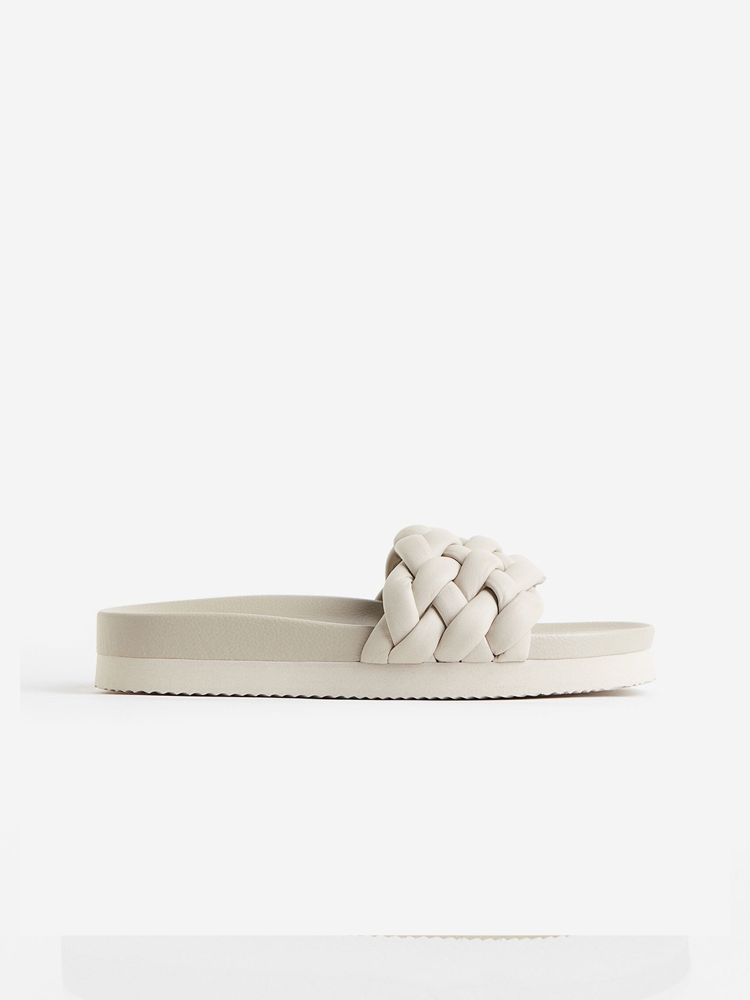 

H&M Women Slides, Beige
