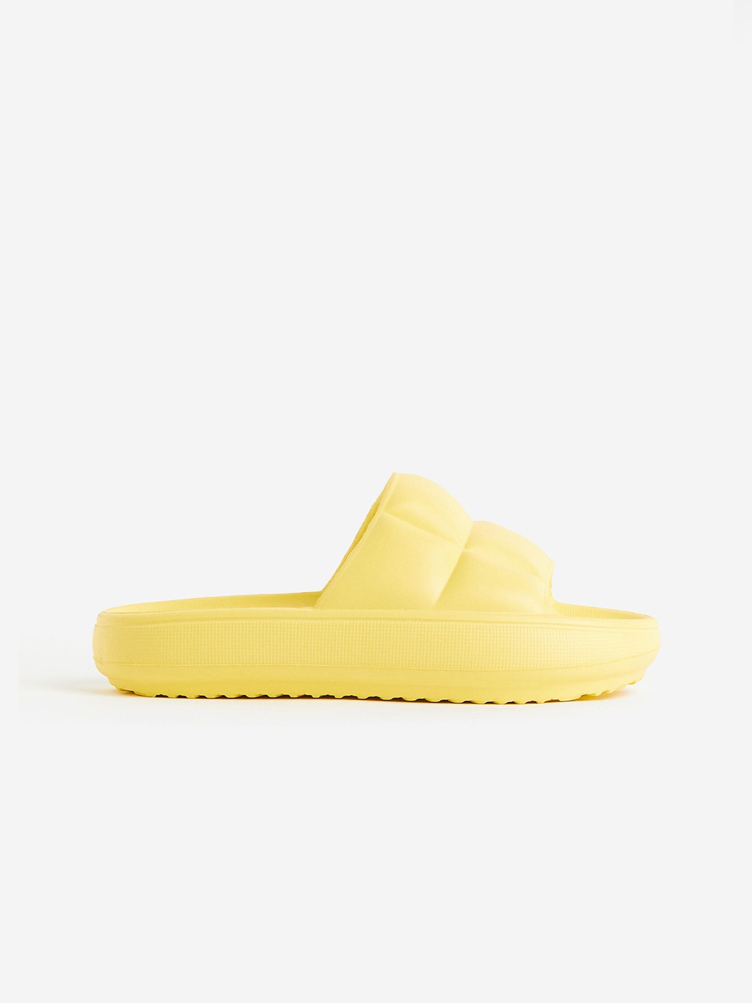 

H&M Women Quilted Pool Shoes, Yellow
